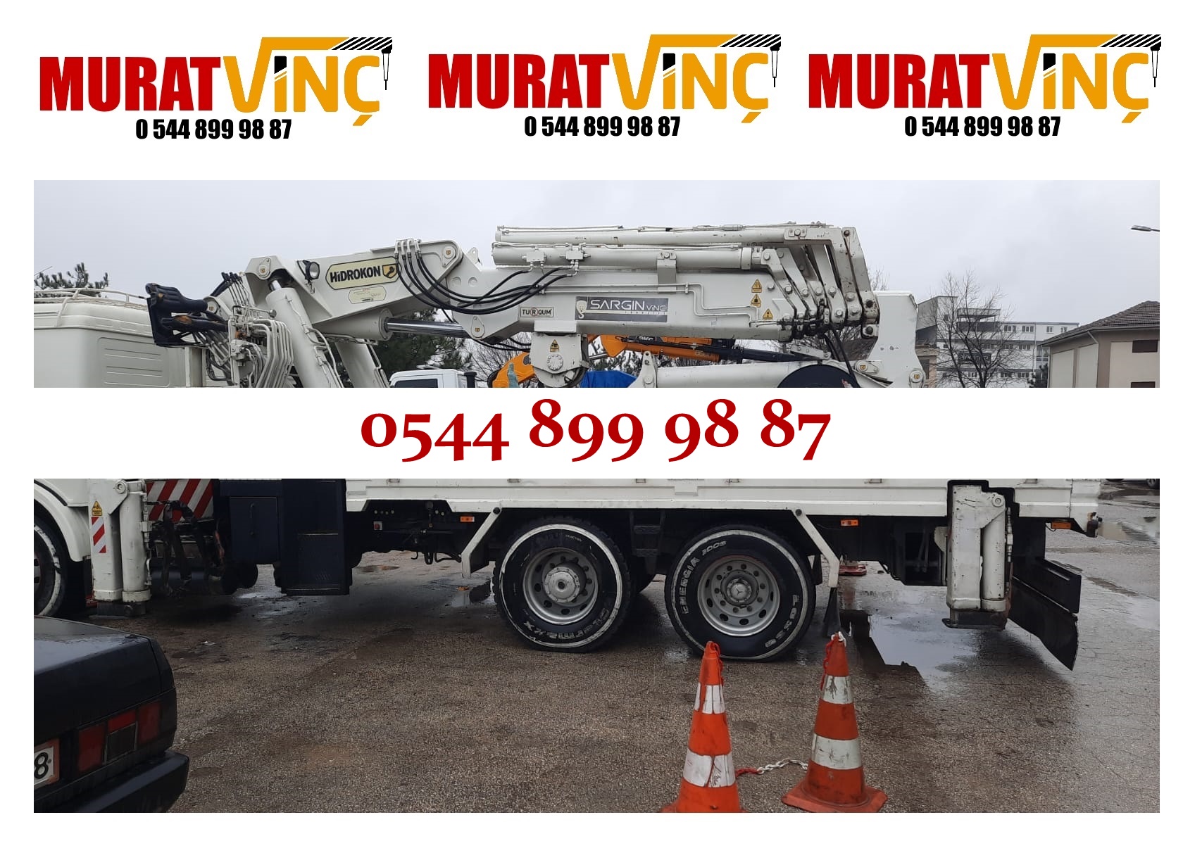 Gazipaşa Kiralık Vinç-0544 899 98 87-MURAT VİNÇ-Gazipaşa Vinç Kiralama-Sepetli Vinç Kiralama